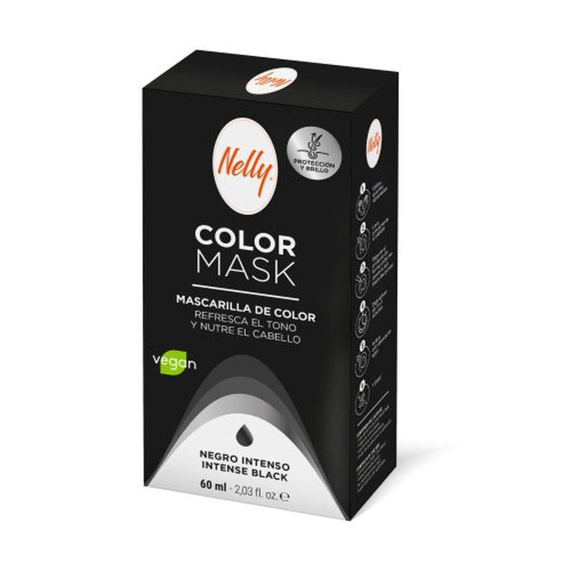 Nelly Color Mask Negro 60 Ml.