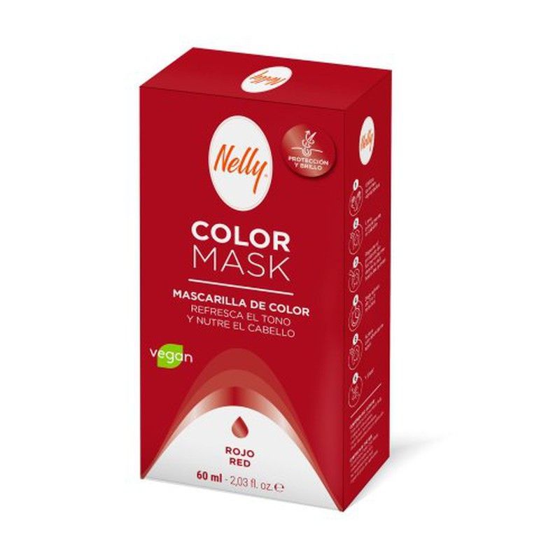 Nelly Color Mask Rojo 60 Ml.
