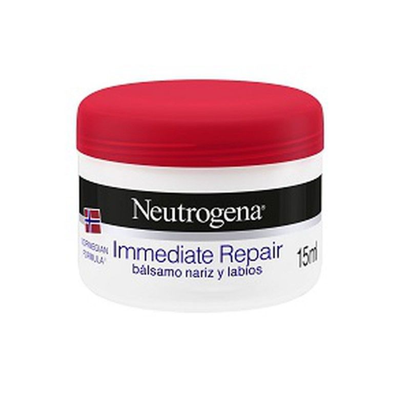 Neutrogena Bálsamo Reparación Inmediata Nariz y Labios Tarro 15ml