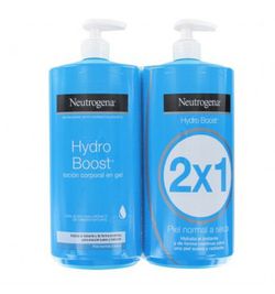 Neutrogena Loción en Gel Hydro Boost Duplo 750 ml + 750 ml
