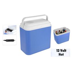 Nevera camping 22 litros 12v dc adaptador coche 39x24x39cm
