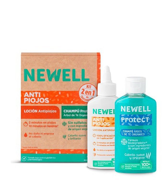 Newell kit tratamiento loción 100ml + campú 120ml