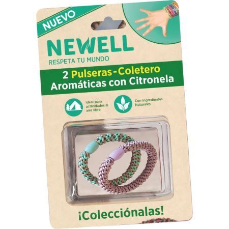 Newell Pulsera Aromática Con Citronela 1 Unidad