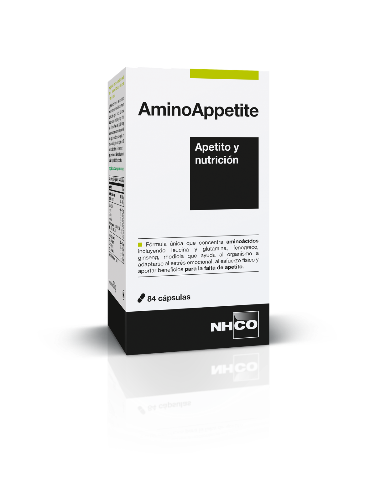 NHCO-AMINOAPPETITE - 84 cápsulas - Apetito y nutrición