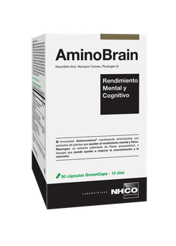 NHCO- AMINOBRAIN - Rendimiento mental y cognitivo - 50 caps