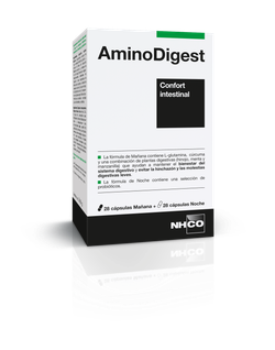 NHCO-AMINODIGEST - 28 càpsulas mañana + 28 cápsulas noche - Confort intestinal