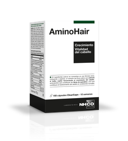 NHCO- AMINOHAIR - Crecimiento y vitalidad del cabello - 168 cápsulas ( Programa 10 semanas)