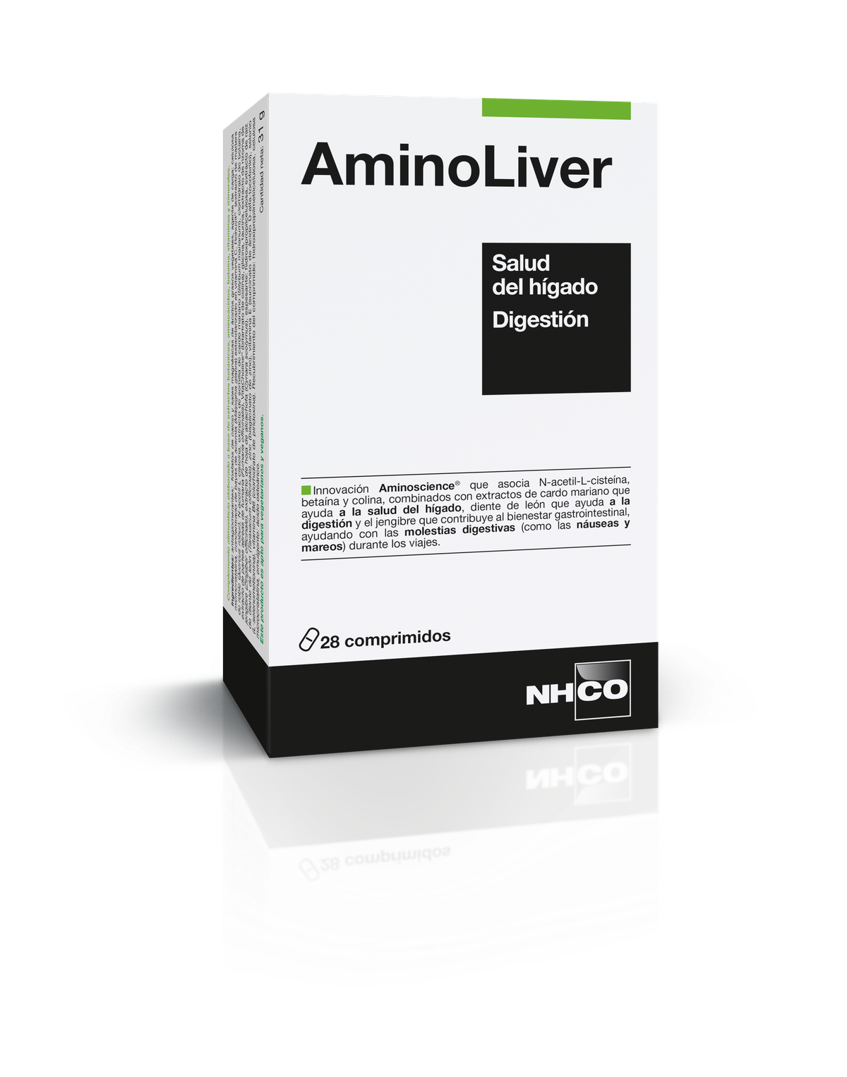 NHCO-AMINOLIVER - 28 comprimidos - Salud del hígado. Digestión.