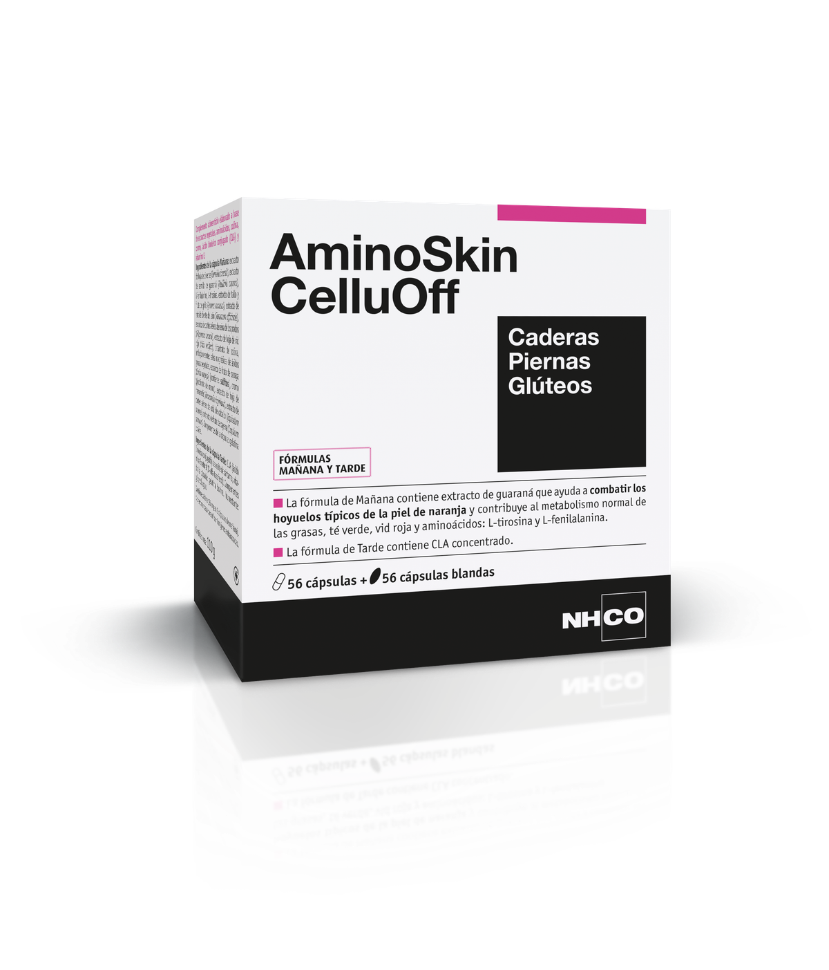 NHCO-AMINOSKIN CELLUOFF- 56 cápsulas + 56 cápsulas blandas- CaderasPiernas- Glúteos