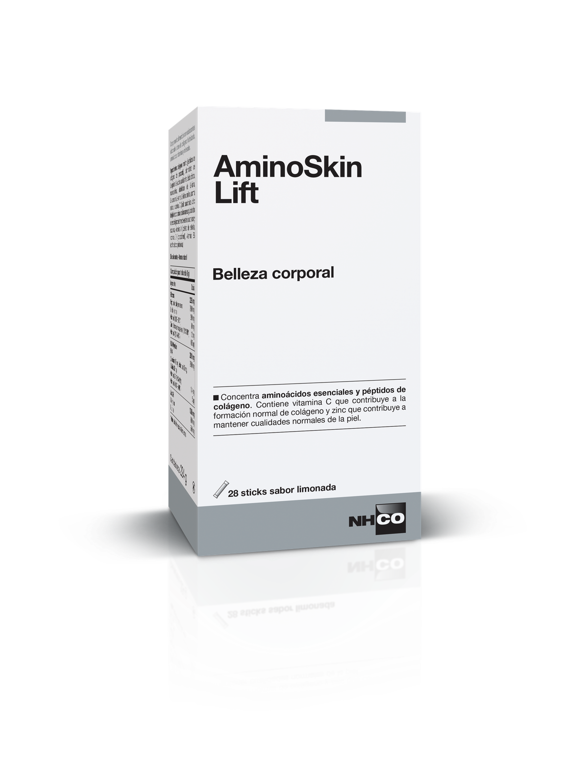 NHCO-AMINOSKIN LIFT- 28 sticks sabor limonada- Belleza corporal