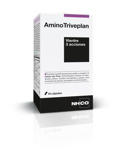 NHCO-AMINOTRIVEPLAN- 84 cápsulas- Vientre3 acciones