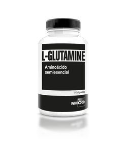 NHCO L-Glutamine aminoaciodo semiesencial-  84 cápsulas