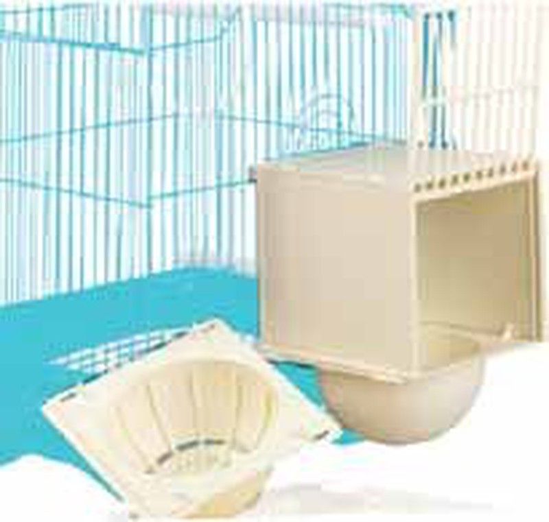 Nido exterior desmontable para pájaros