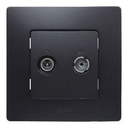 Niloe Toma Tv-R/Sat Ter Black Monobloc