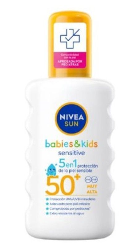 Nivea Sun Spray Ni�Os 200 F-50+ Sensitiv