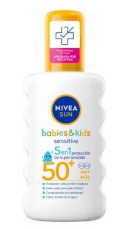 Nivea Sun Spray Ni�Os 200 F-50+ Sensitiv