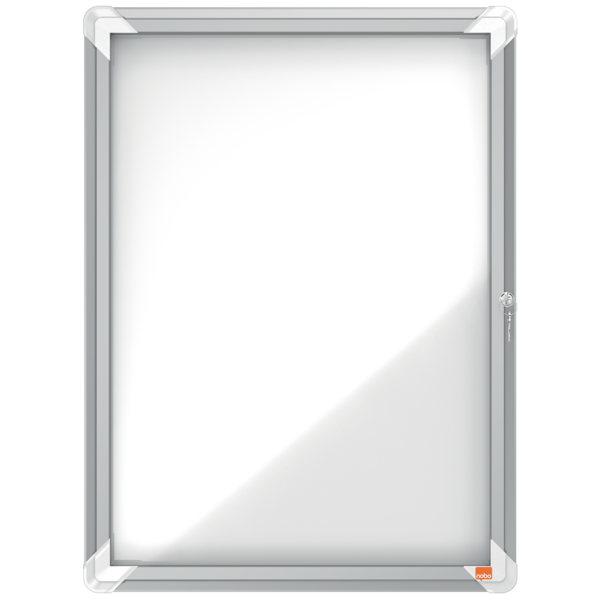 NOBO Vitrina de uso exterior magnética capacidad para 4 hojas A4.