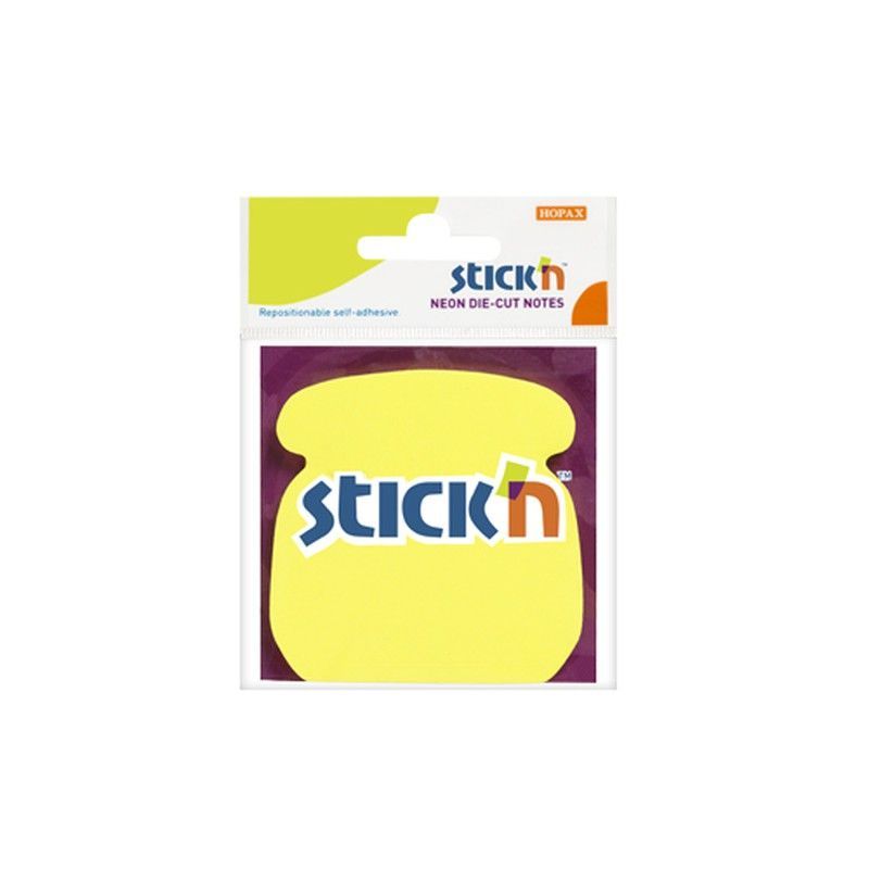 Notas adhesivas con forma teléfono