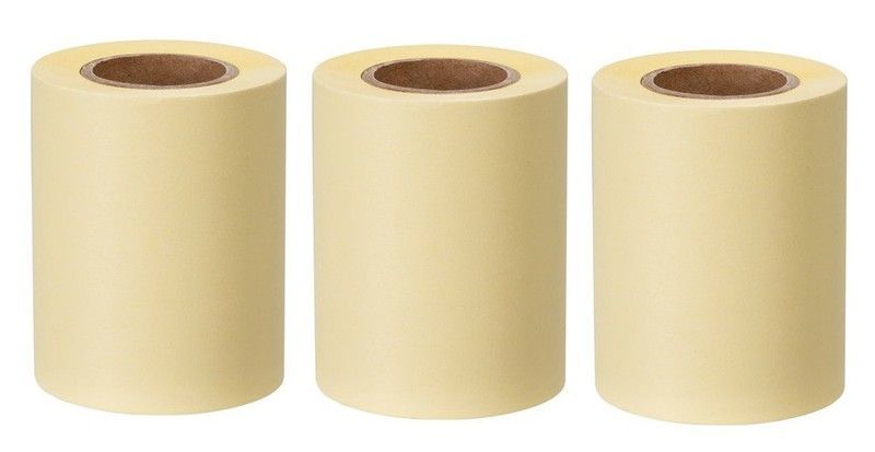 Notas adhesivas en rollo amarillo pastel 3 und.