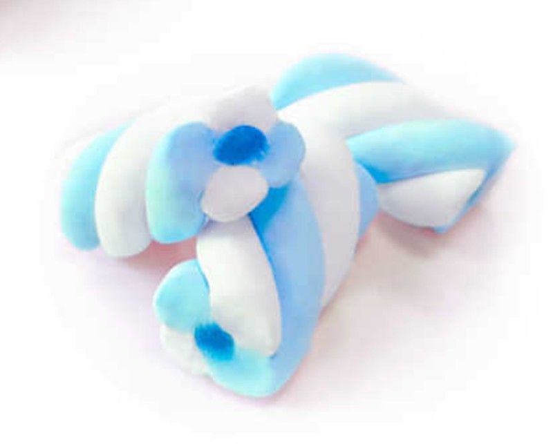 Nubes azules rellenas de frambuesa twist de Fini (125 unidades)