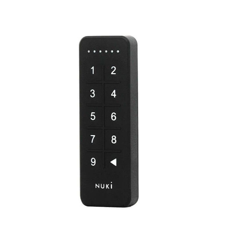 Nuki Keypad teclado negro. (Accesorio para tu Nuki Smart Lock)