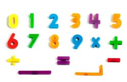 Números magnéticos, 162 piezas
