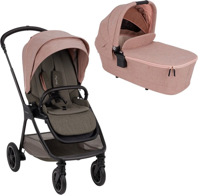 Nuna Triv NEXT con capazo - Rose & Gris
