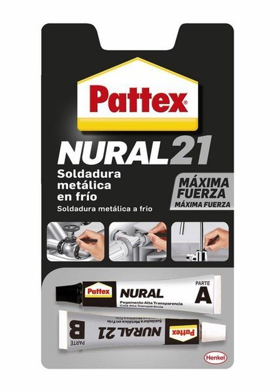 Nural 21 soldadura en frío Pattex 22 ml