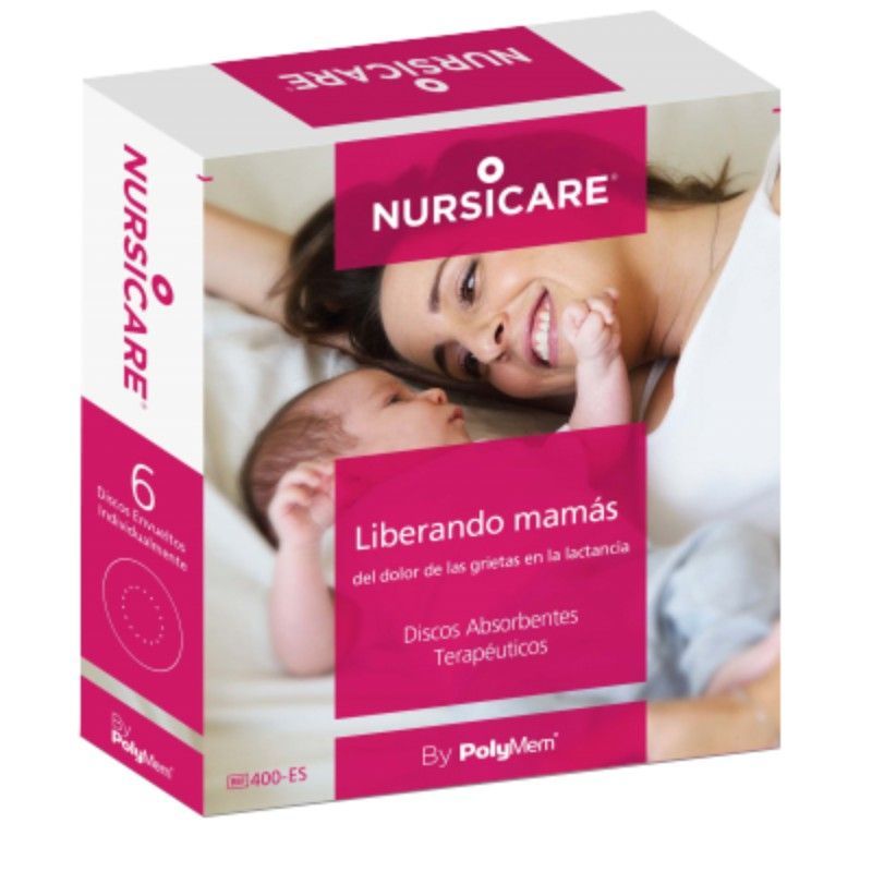 Nursicare Discos Absorventes Terapeuticos 6u