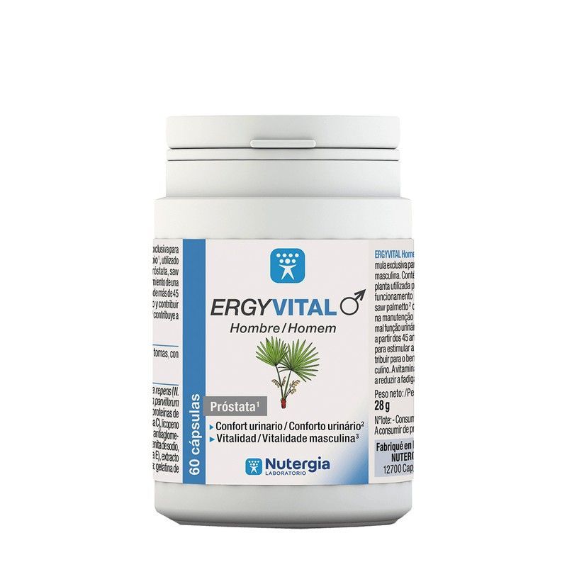 Nutergia ErgyVital Hombre 60 Capsulas