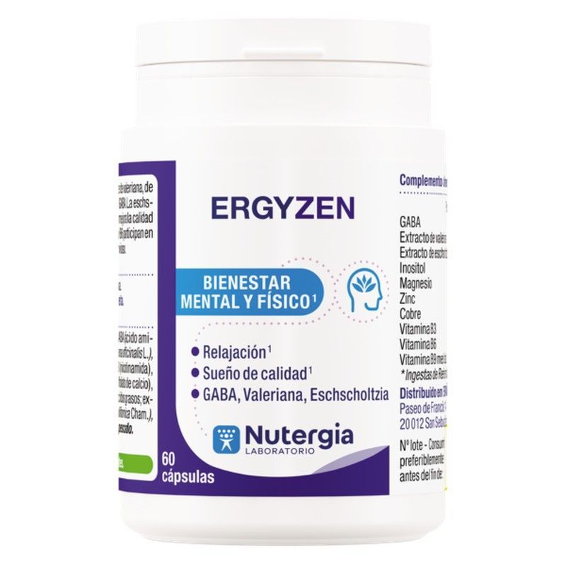 Nutergia ErgyZen Bienestar Mental y Físico 60 Capsulas