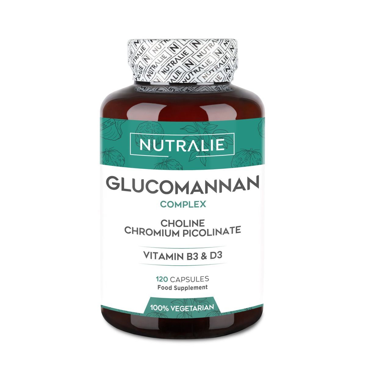 Nutralie Glucomannan Complex 120 Capsulas