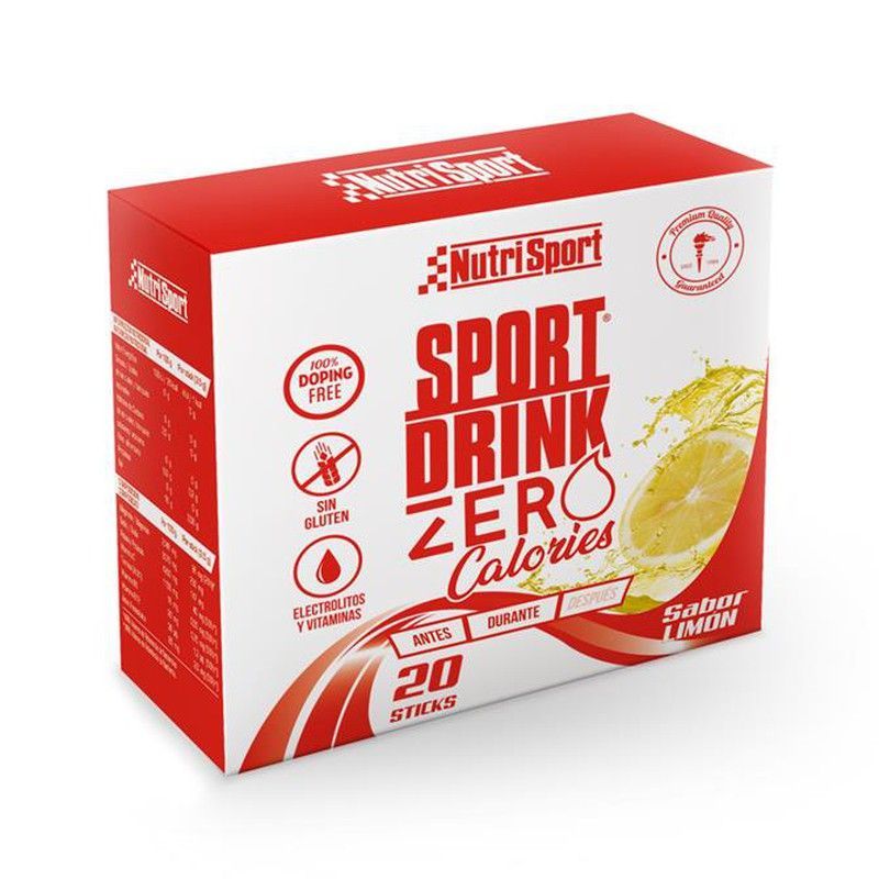 Nutrisport Sport Drink Zero Calorias 20 Sticks