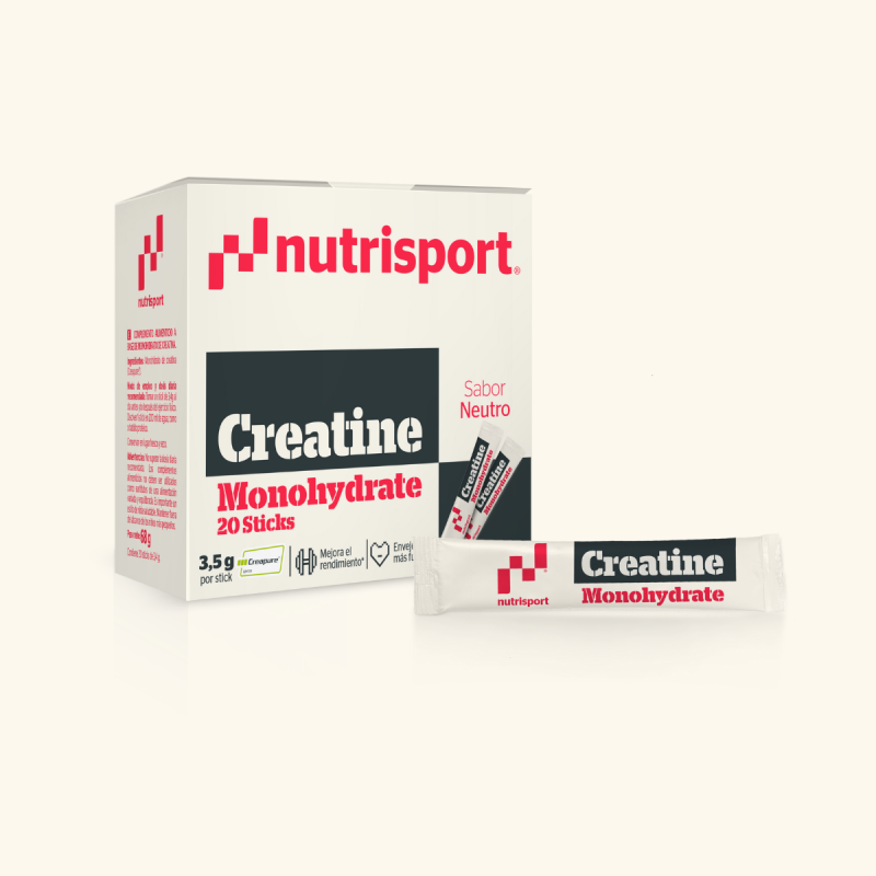 Nutrisport Sticks Creatine Monohydrate Creapure Sabor Neutro 20 Sticks