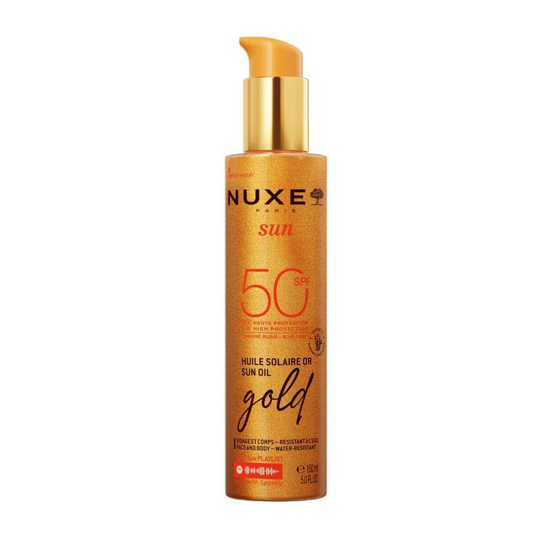 Nuxe Aceite Solar Oro Alta Protección SPF50 150 ml