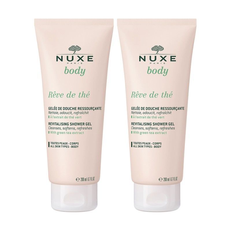 Nuxe Body Rêve de Thé Gel de Ducha Revitalizante Duplo 2x200ml
