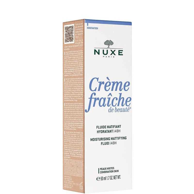 Nuxe Creme Fraiche Fluido Matificante Hidratante 48h 50 ml