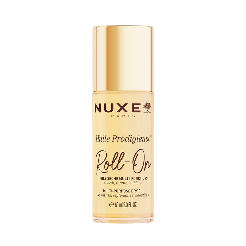 Nuxe Huile Prodigieuse Roll-On Aceite Seco Para Rostro, Cuerpo y Cabello 60 ml