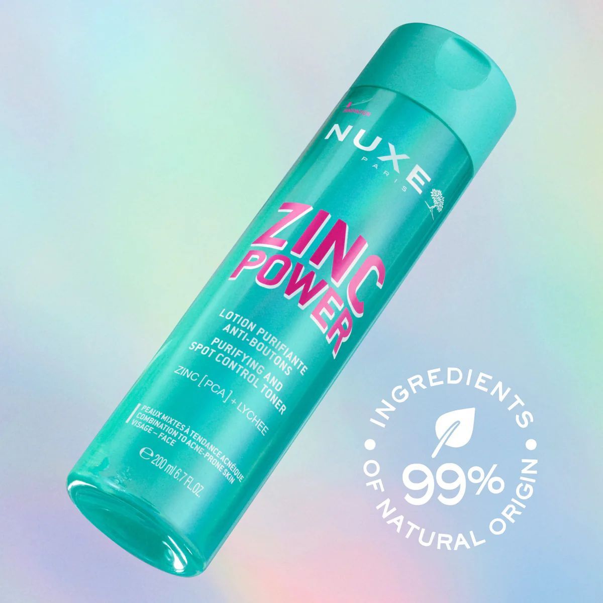 Nuxe Power Zinc Locion Purificante 200ml