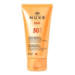 Nuxe Sun Creme Fondate Haute Protection Spf50 Visage