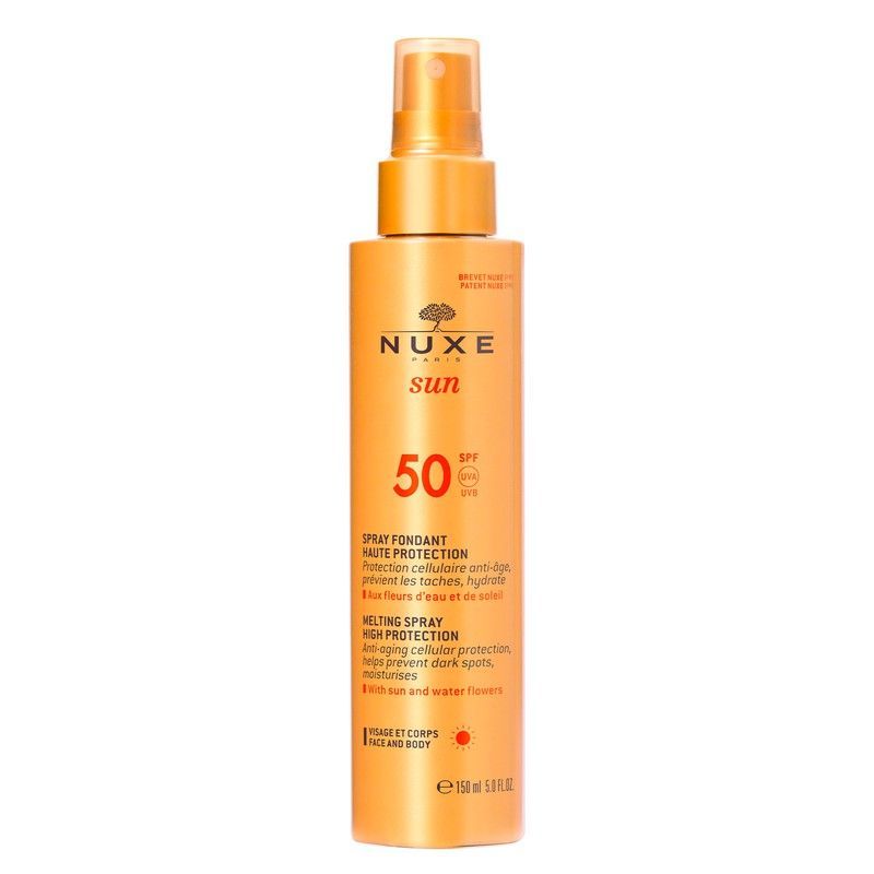 Nuxe Sun Spray Delicieuse Haute Protection Spf 50 Rostro Y Cuerpo