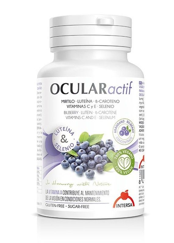 Ocular Actif 45 Cápsulas Intersa