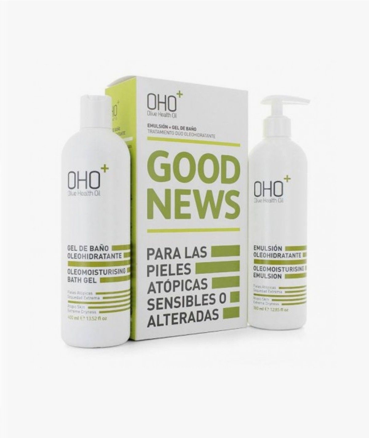 OHO+ Emulsión + gel oleohidratante