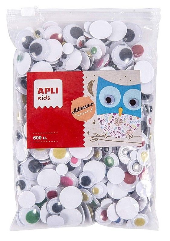 Ojos móviles surtidos adhesivos