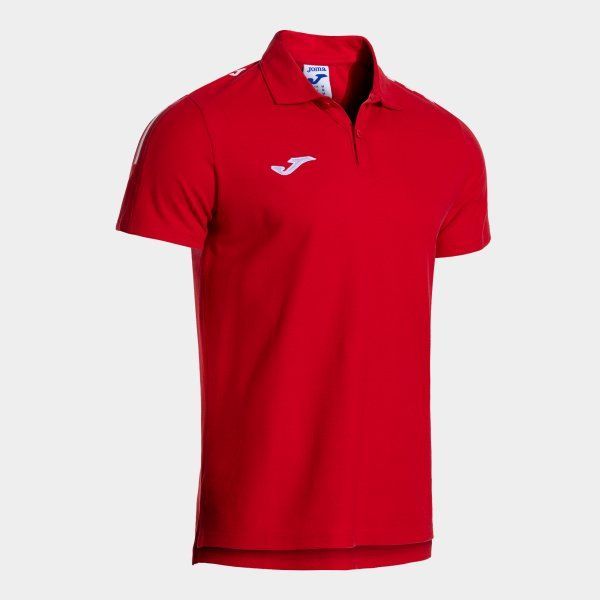 Olimpiada Short Sleeve Polo Red