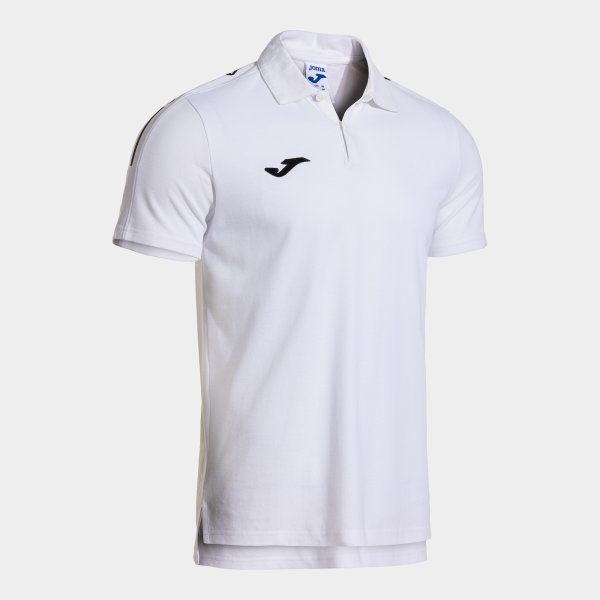 Olimpiada Short Sleeve Polo White