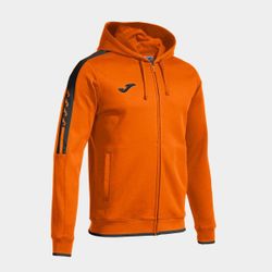 Olimpiada Zip-Up Hoodie Orange Black