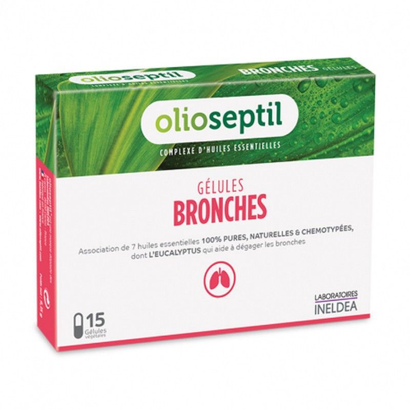 Olioseptil Bronquios 15 Capsulas
