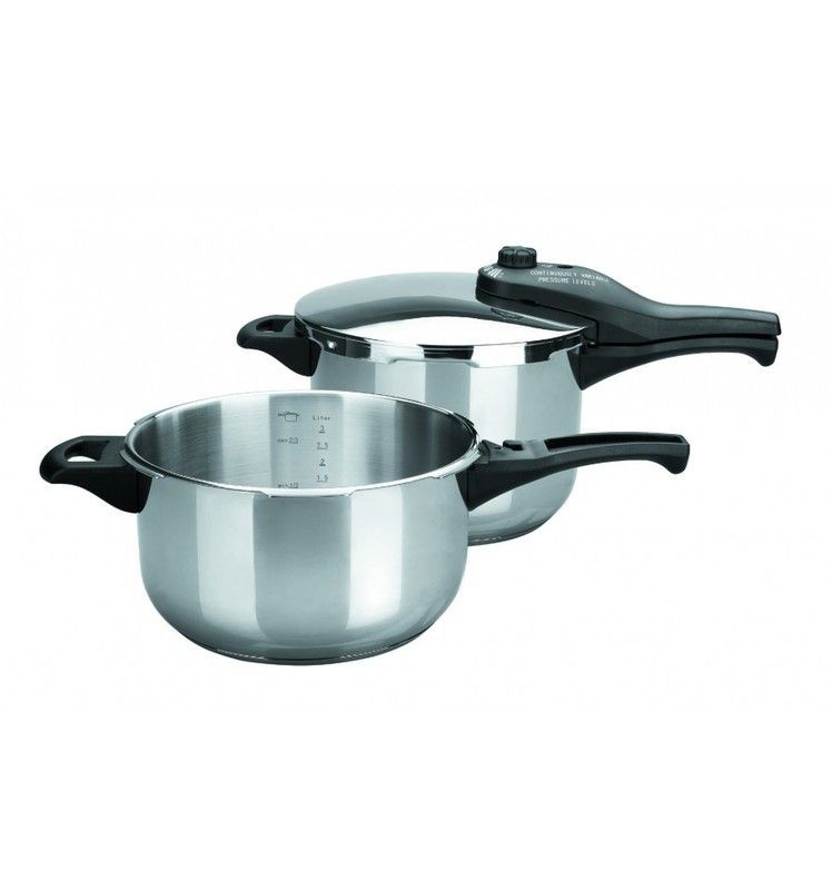 Olla a presión Tempo Duo 6L + 4L LACOR