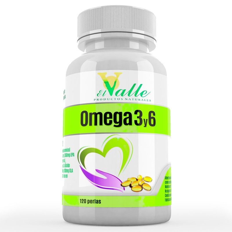 Omega 3 Omega 6 120 Perlas